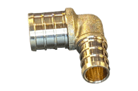 3/4 in x 1/2 in PEX Reducing 90° Brass Elbow (Lead Free)