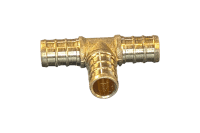 1/2 in PEX Brass Tee (Lead Free)