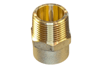 1 in Male NPT x Sweat (MxC) Adapter (Lead Free)