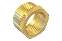 1-1/4 in MPT x 1 in FIP Brass Reducing Bushing (NPT) (Lead Free)