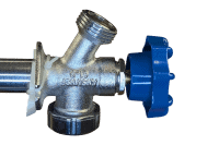 10 in Frost-Free Sillcock | 1/2-Turn Valve