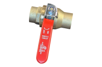 1 in Copper Sweat x Sweat Full Port Ball Valve (Lead Free)
