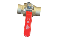 1-1/4 in Copper Sweat x Sweat Full Port Ball Valve (Lead Free)