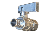 3/8 in Compression Straight Stop Valve | 1/4-Turn (Lead Free)