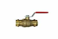 3/4" ProPress full port ball valve