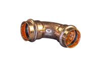 1 in Copper Press 90° Elbow
