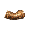 100147 – 1 in Copper Press 45° Elbow 2 Wholesale Vancouver