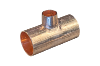 1 in x 1 in x 1/2 in Copper Sweat Reducing Tee