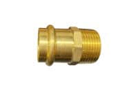 1/2 in ProPress x MPT Brass Adapter